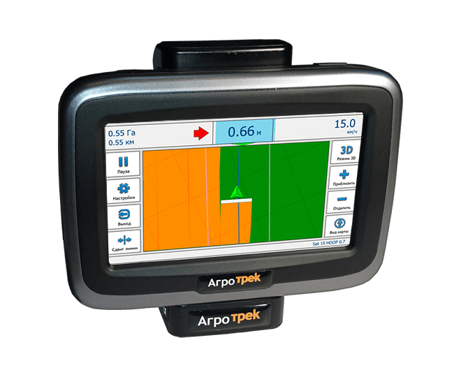 Курсоуказатель для трактора Агротрек CS Lite - Система параллельного ...